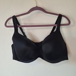 Soma 40D Stunning Support Smooth Balconette black underwire bra plus size